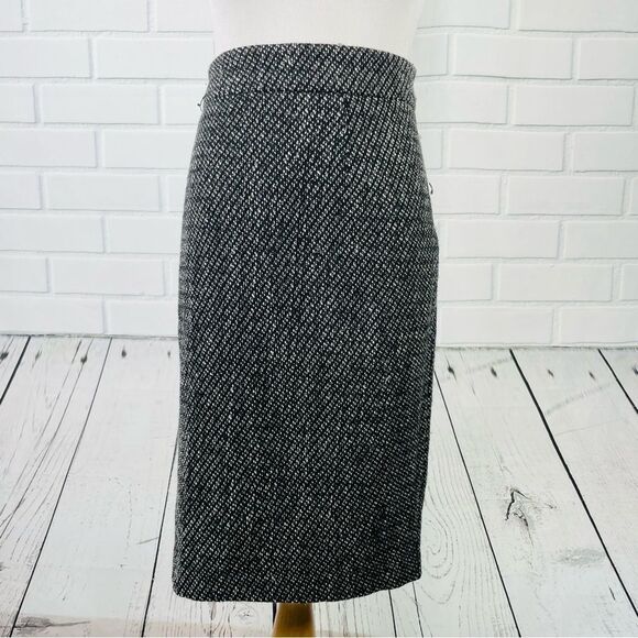 10/$25🦋 Jessica London Gray Fully Lined Wool Skirt - Size 20 - Picture 2 of 13